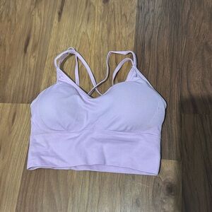 NVGTN size small soft pink bra